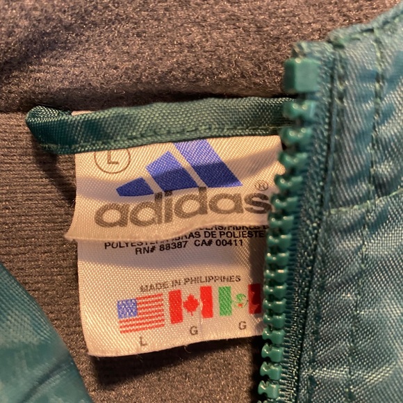 Vintage adidas jacket green large - Picture 8 of 11